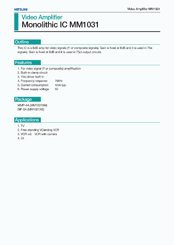 MM1031_11519.PDF Datasheet