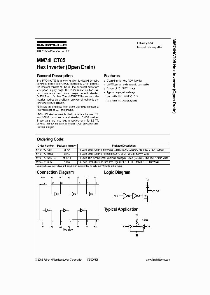 MM74HCT05_361005.PDF Datasheet