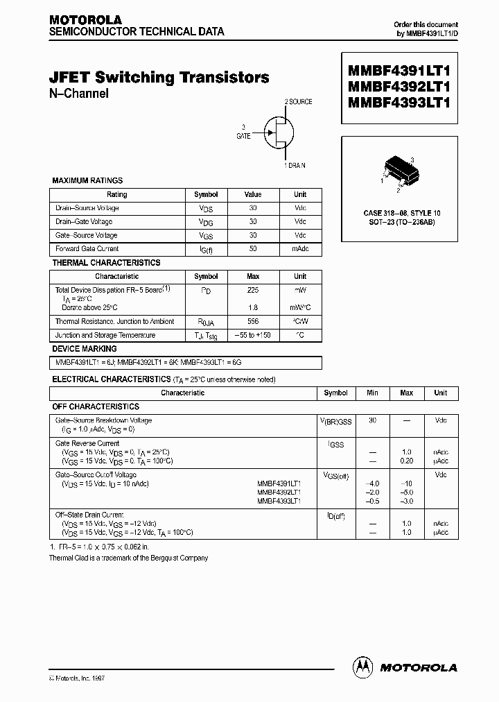 MMBF4391LT1_32125.PDF Datasheet