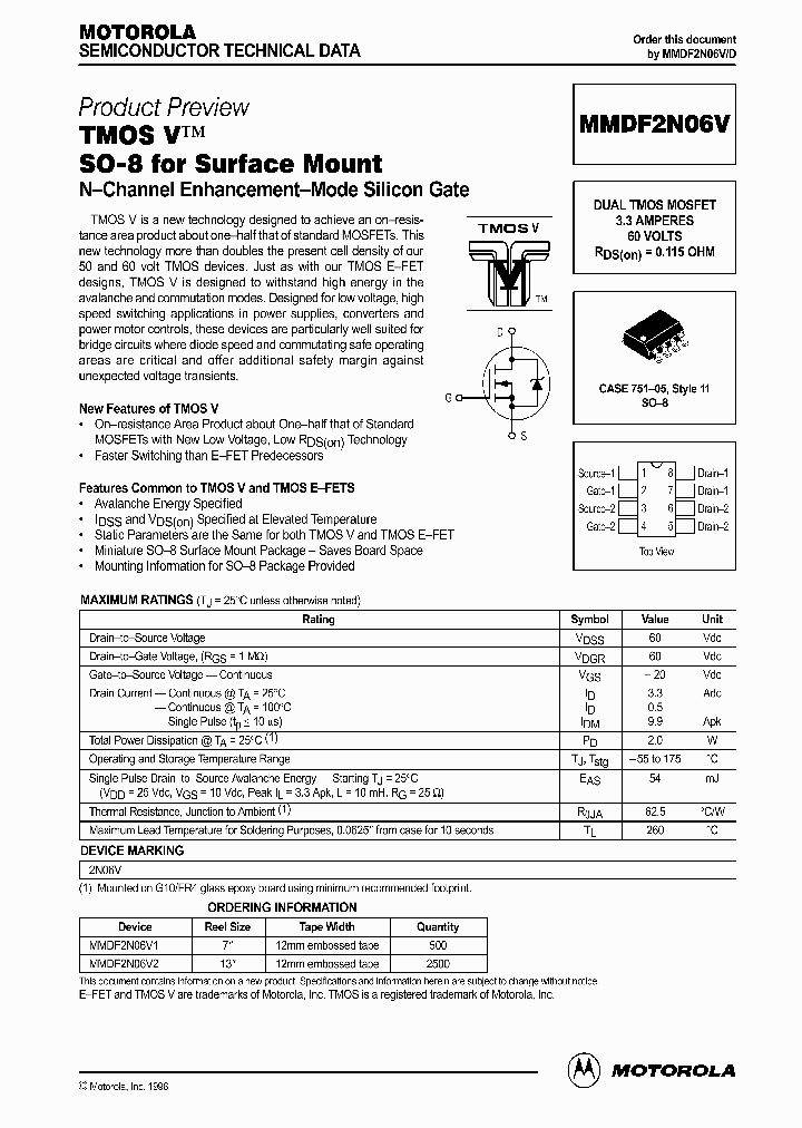 MMDF2N06VD_341301.PDF Datasheet