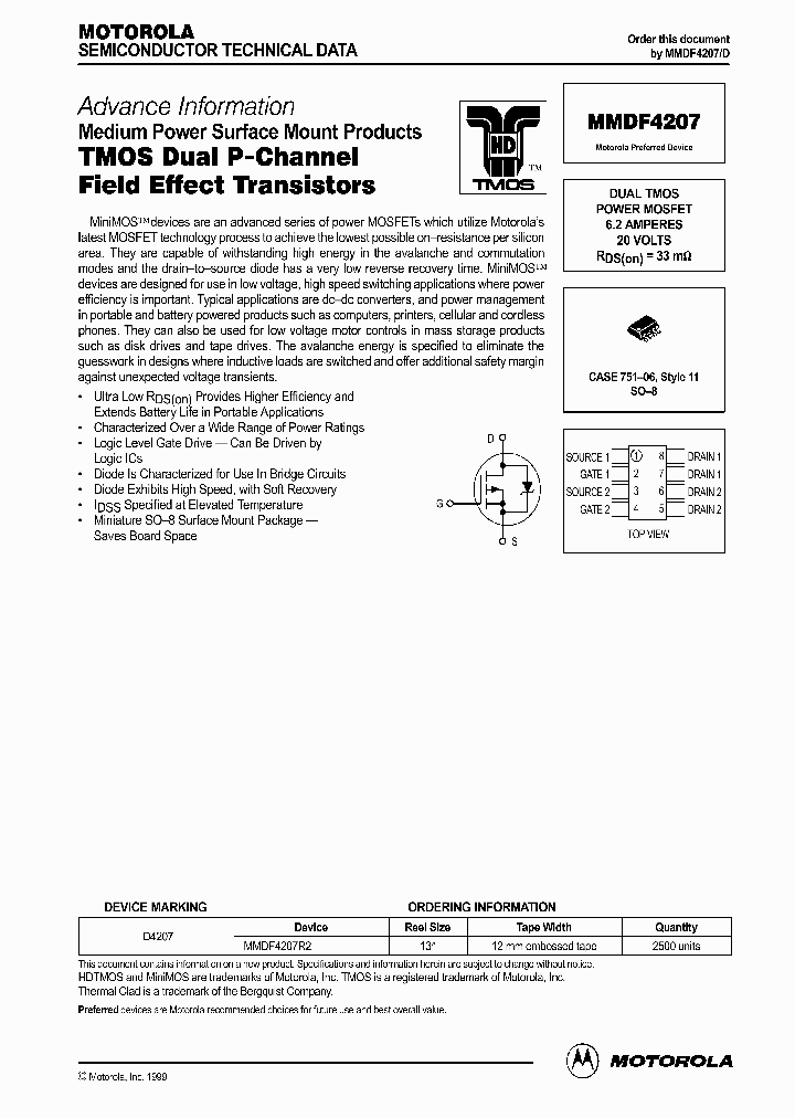 MMDF4207D_316490.PDF Datasheet