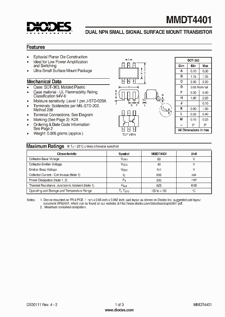 MMDT4401-7_347677.PDF Datasheet