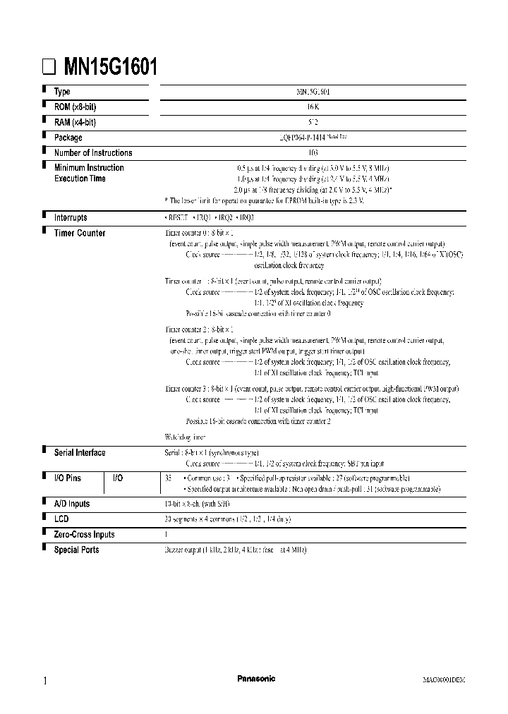 MN15G1601_318779.PDF Datasheet