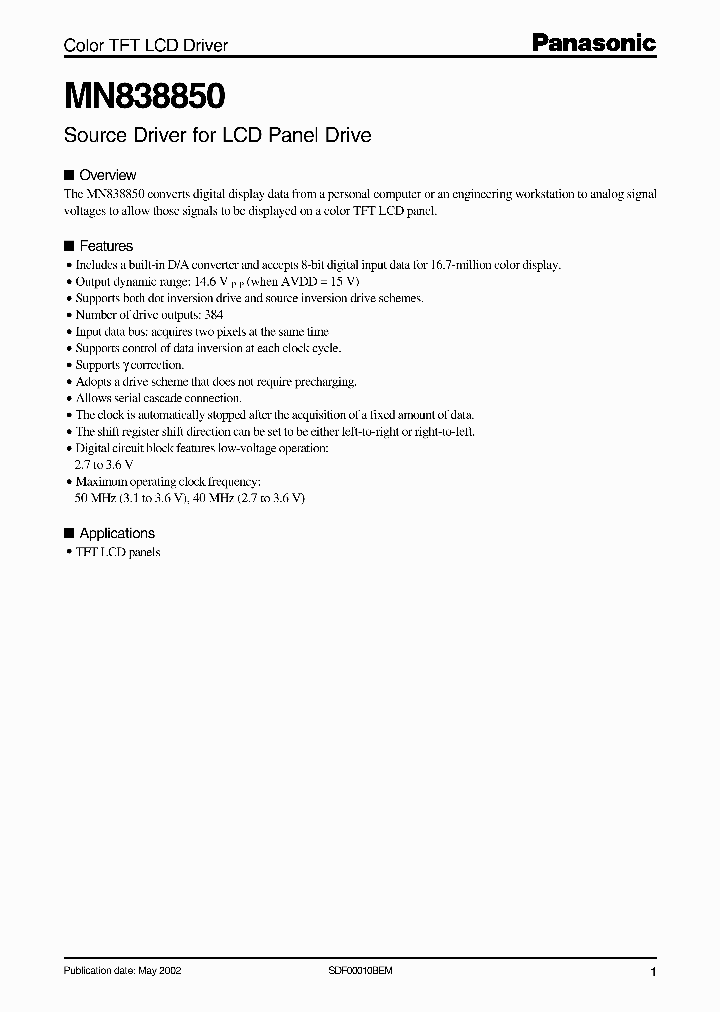 MN838850_325161.PDF Datasheet