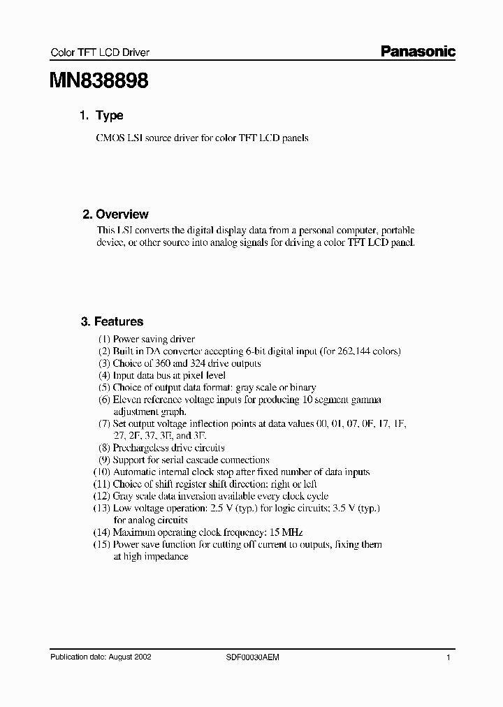 MN838898_364723.PDF Datasheet