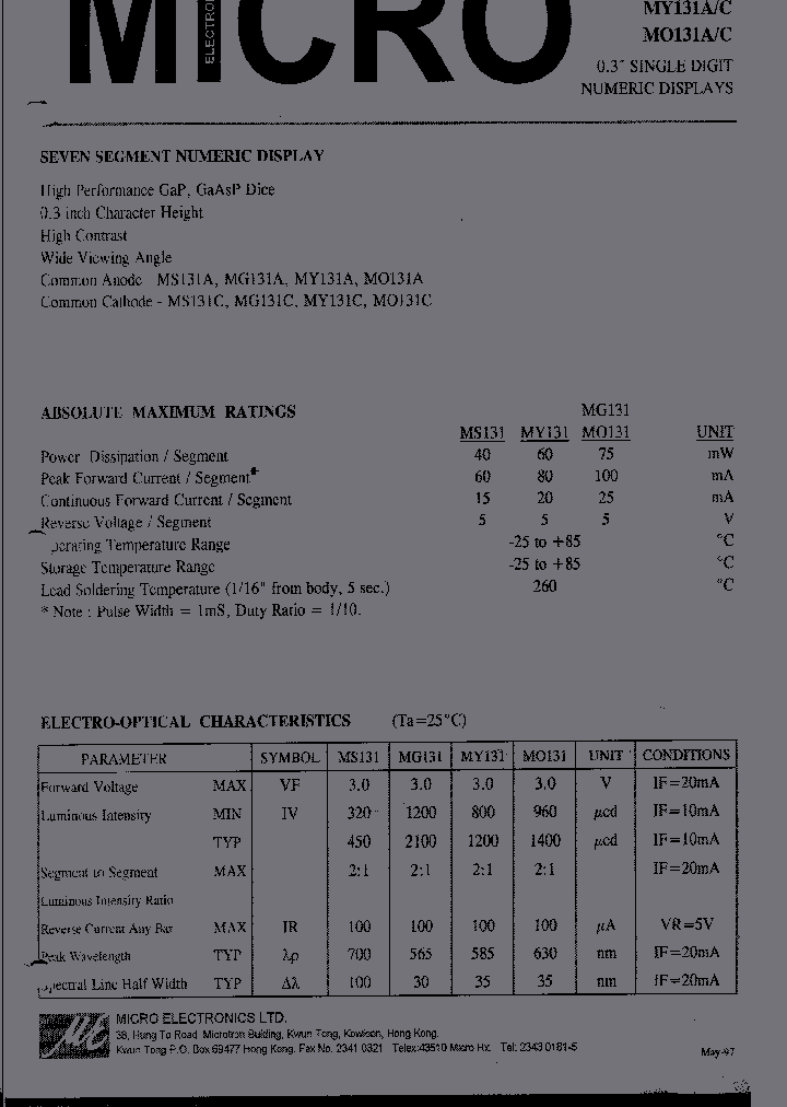 MS131A_170062.PDF Datasheet