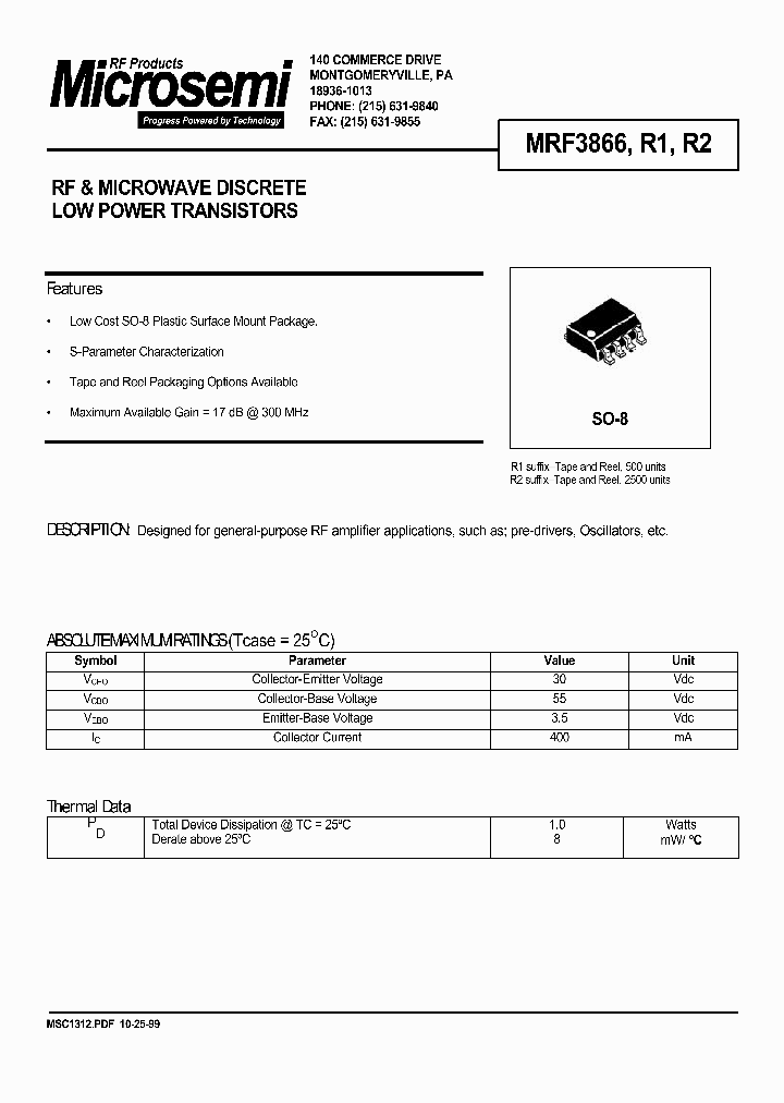 MRF3866R1R2_316970.PDF Datasheet