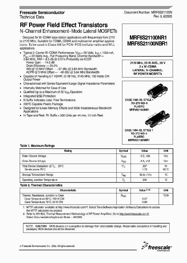 MRF6S21100NBR1_187900.PDF Datasheet