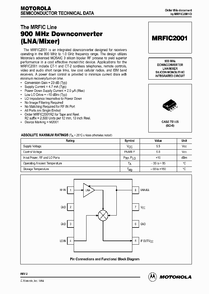 MRFIC2001_287090.PDF Datasheet