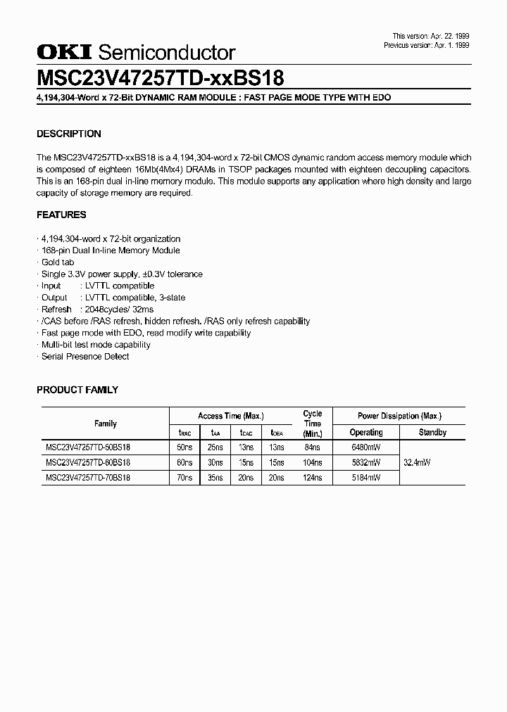 MSC23V47257TD-XXBS18_386068.PDF Datasheet