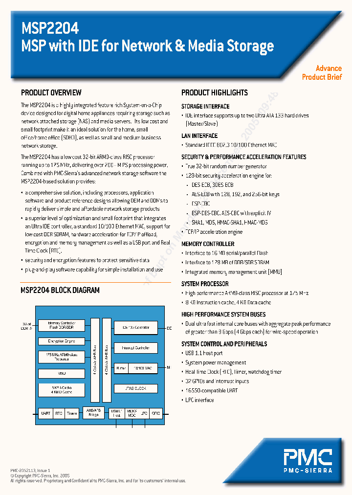 MSP2204_312272.PDF Datasheet