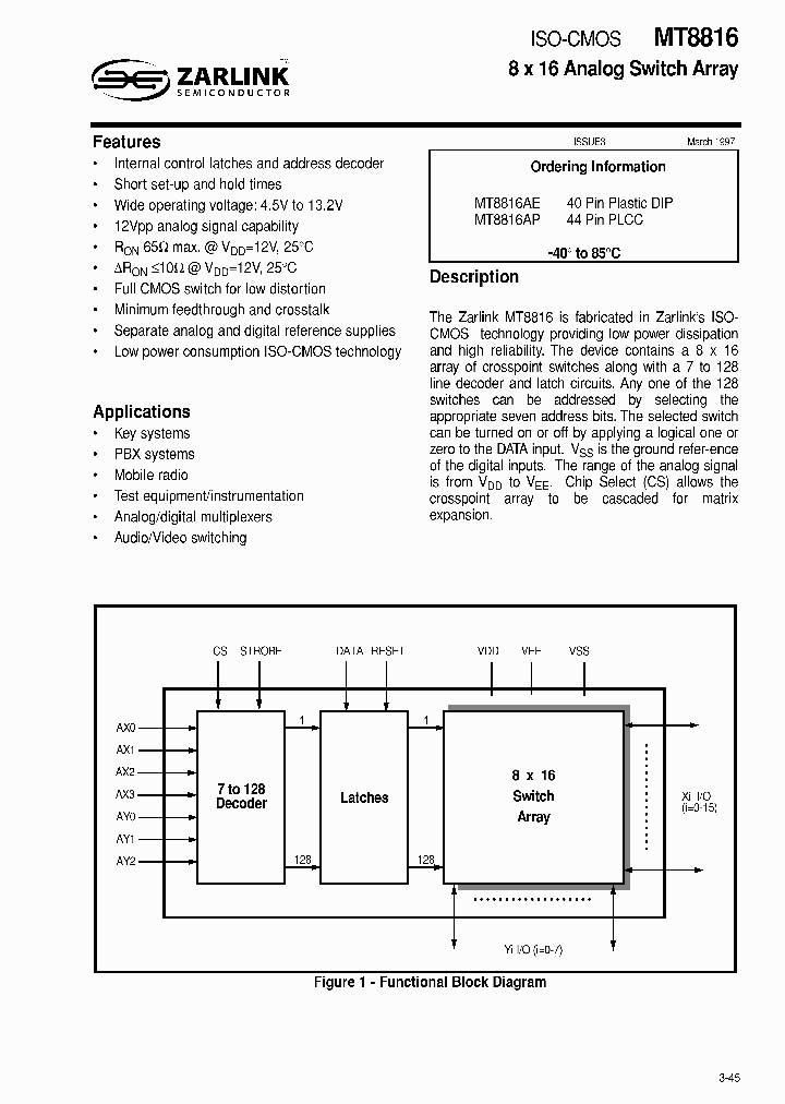 MT8816_346279.PDF Datasheet