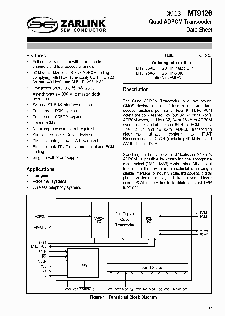 MT9126_311191.PDF Datasheet