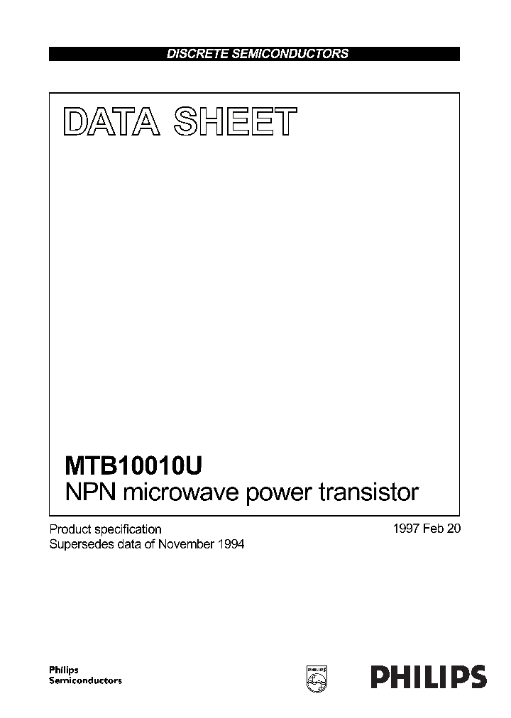 MTB10010U_331406.PDF Datasheet