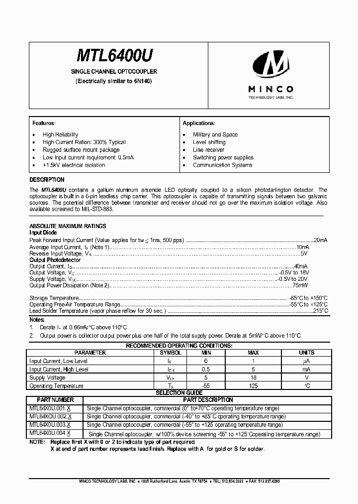 MTL642OU002S_351538.PDF Datasheet