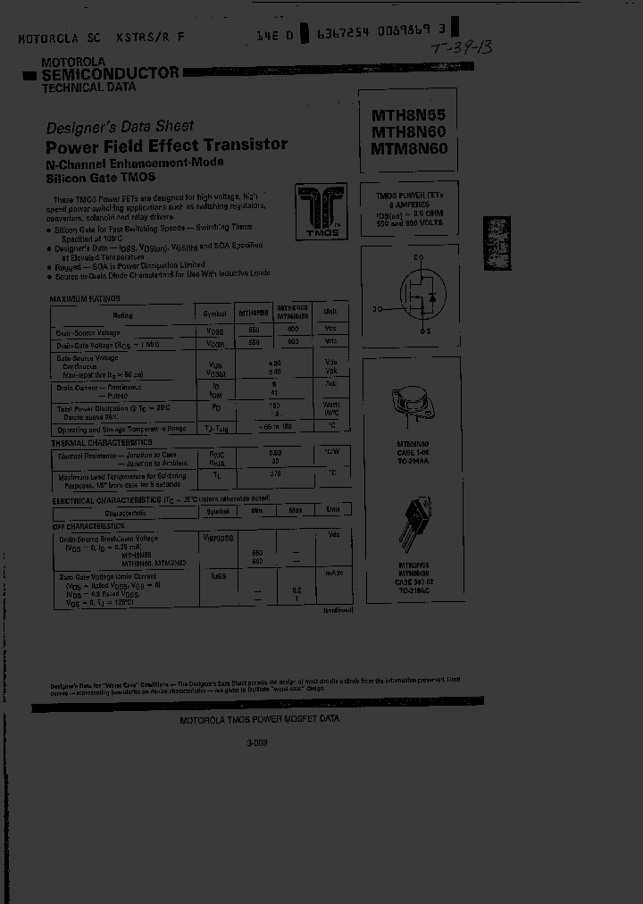 MTM8N60_203763.PDF Datasheet