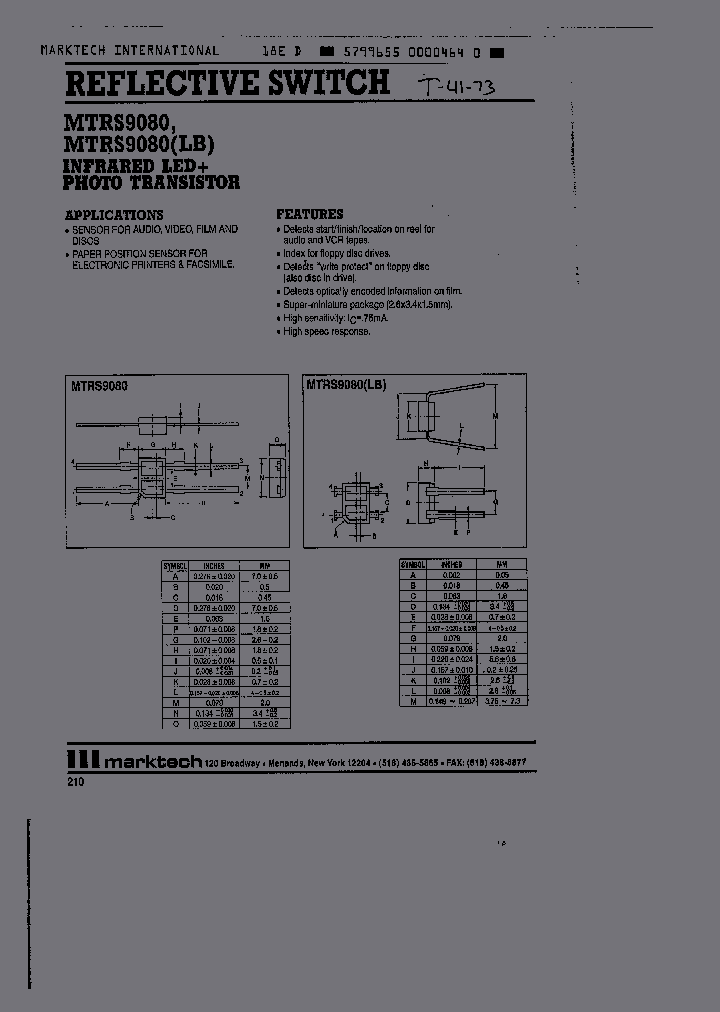 MTRS9080_351770.PDF Datasheet
