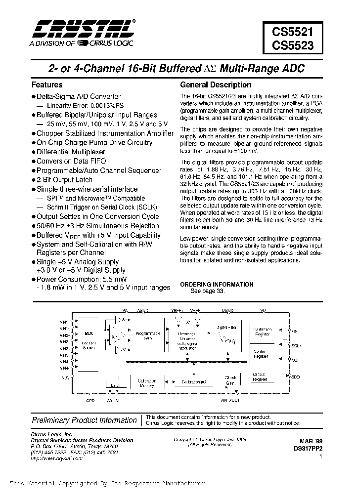 NBSPCS5523APNBSP_200931.PDF Datasheet