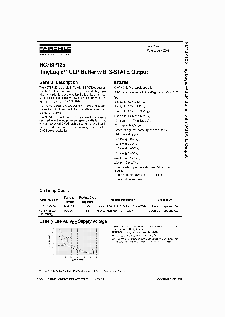 NC7SP125_318094.PDF Datasheet
