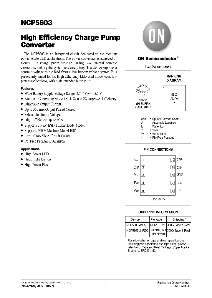 NCP5603_309039.PDF Datasheet