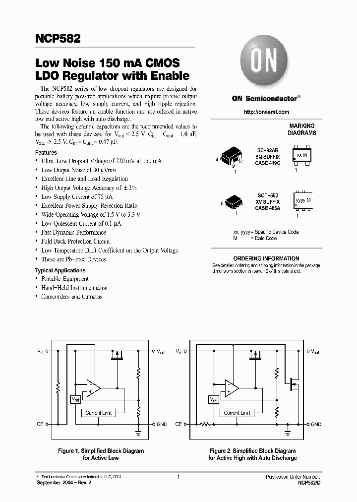 NCP582_337315.PDF Datasheet