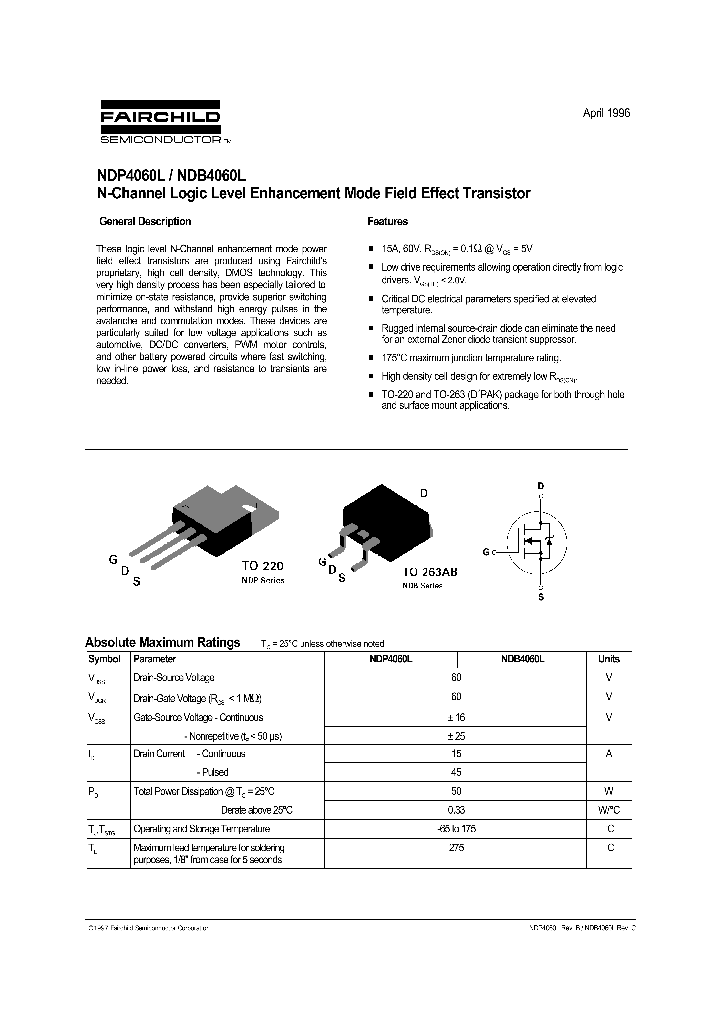 NDB4060L_311252.PDF Datasheet