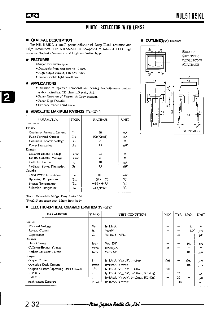 NJL5165KL_153517.PDF Datasheet