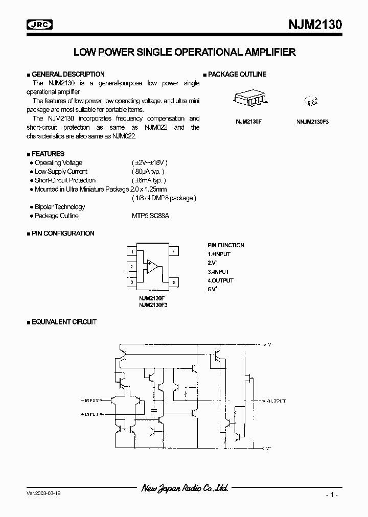 NJM2130_327755.PDF Datasheet