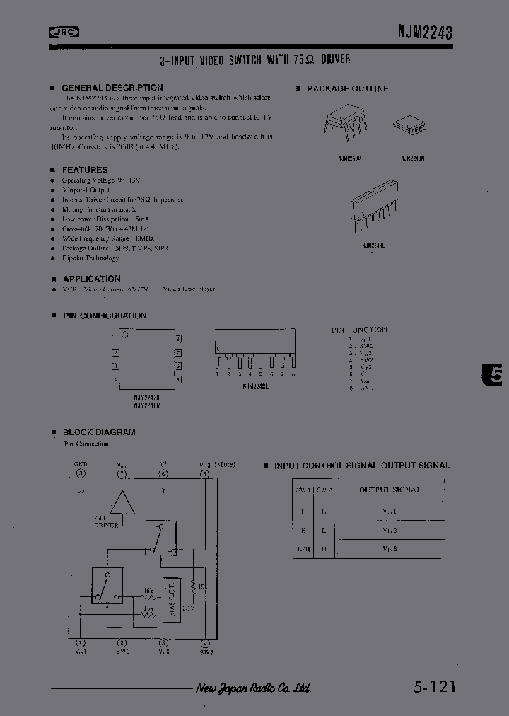 NJM2243_320618.PDF Datasheet