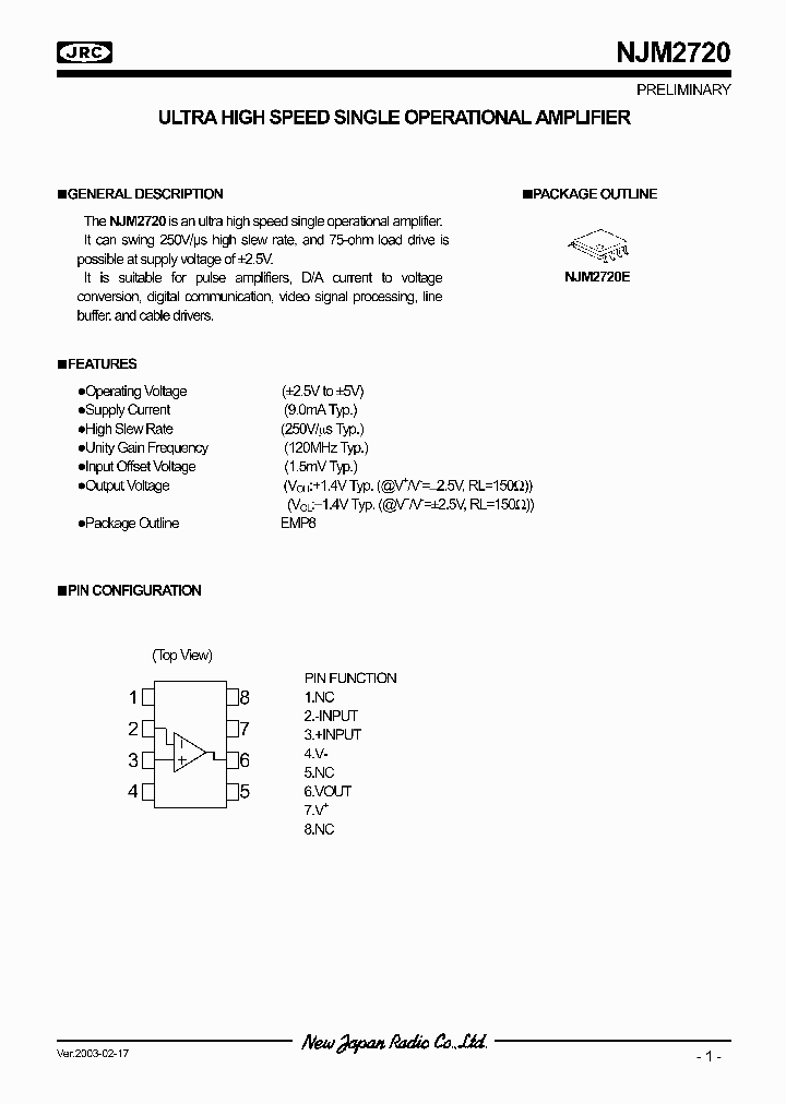 NJM2720_322367.PDF Datasheet