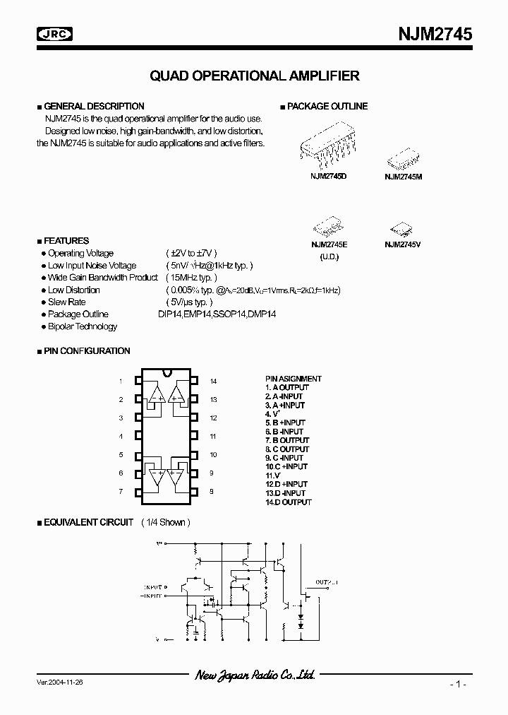 NJM2745_322364.PDF Datasheet
