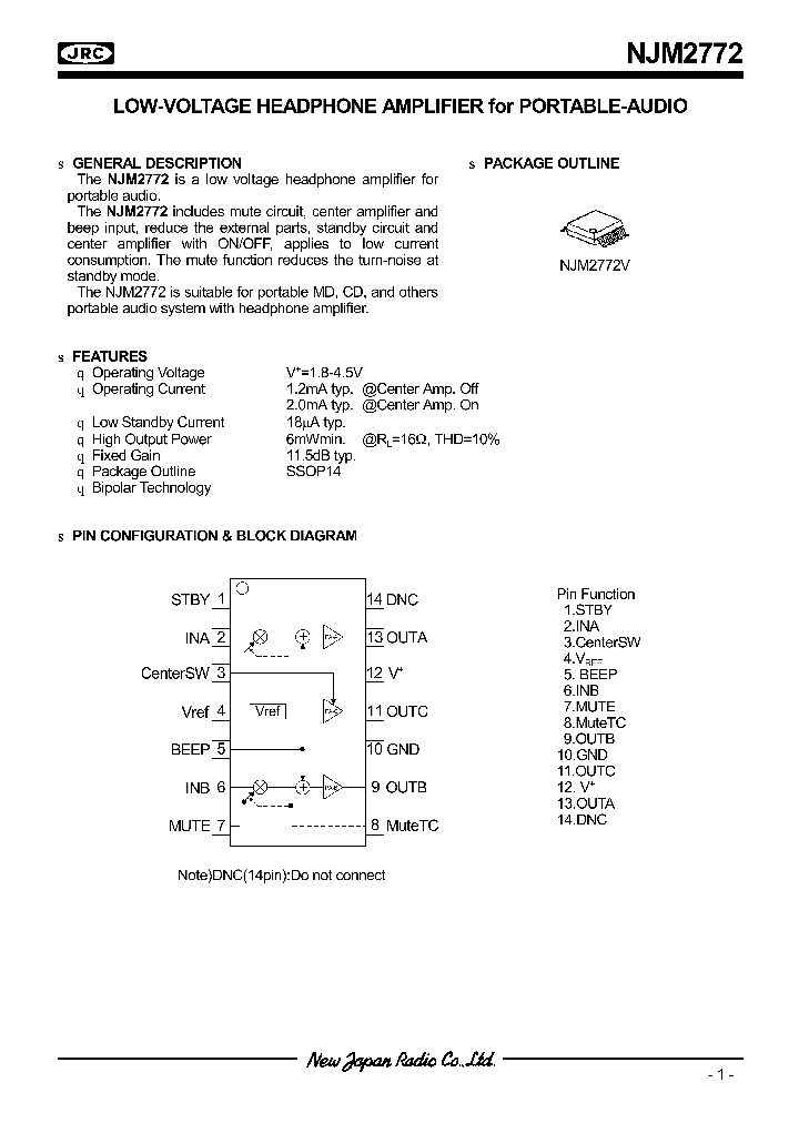 NJM2772_322373.PDF Datasheet