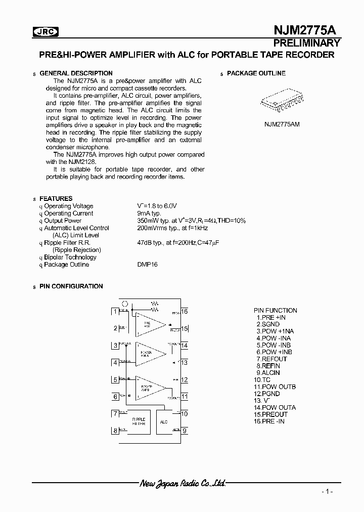 NJM2775A_322372.PDF Datasheet