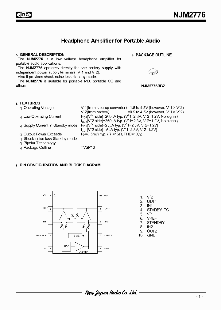NJM2776_322371.PDF Datasheet