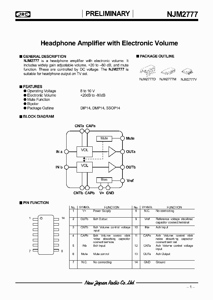 NJM2777_322370.PDF Datasheet