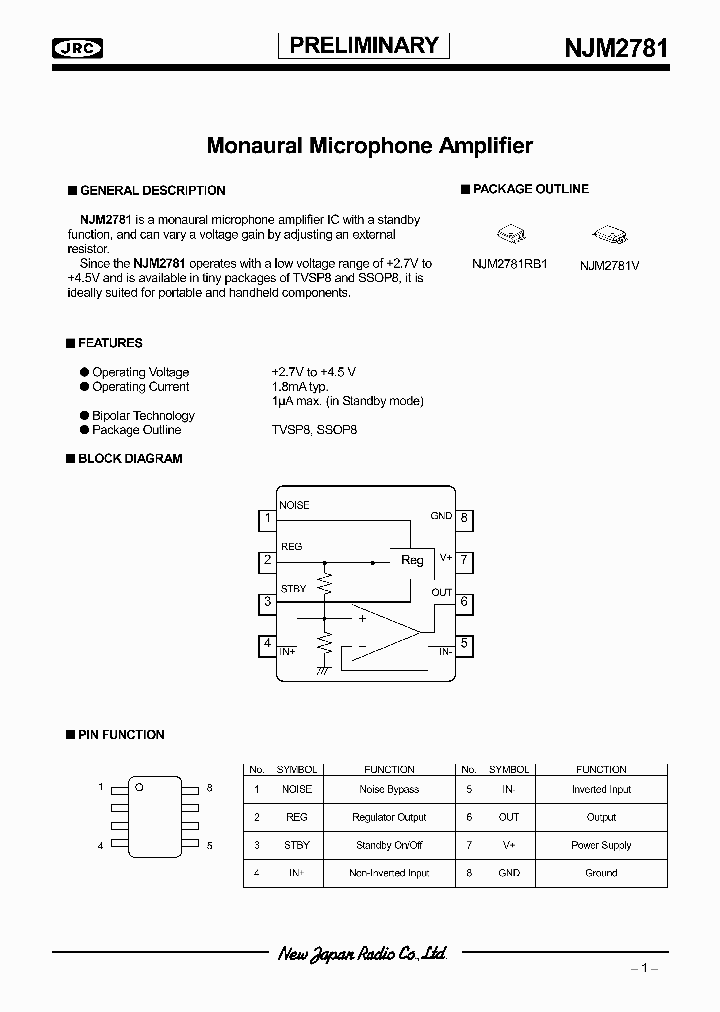 NJM2781_322369.PDF Datasheet