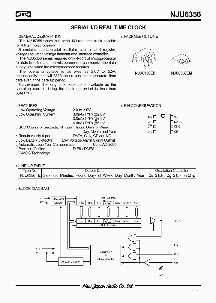 NJU6356_61286.PDF Datasheet