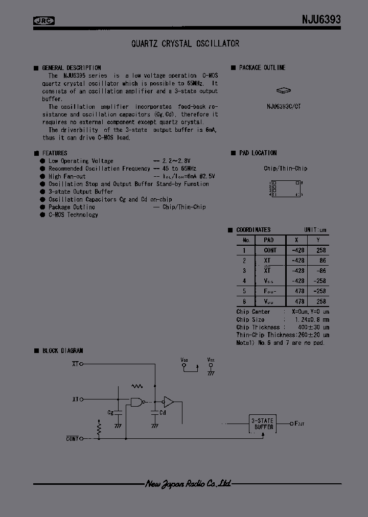NJU6393_143953.PDF Datasheet