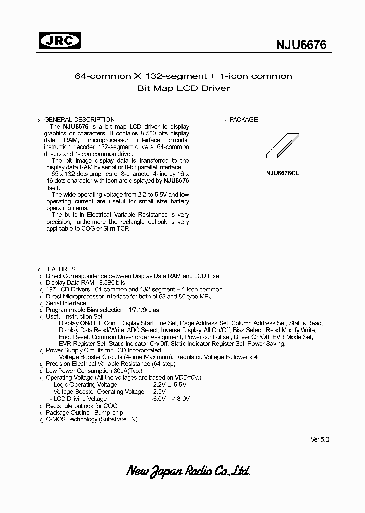 NJU6676_324645.PDF Datasheet