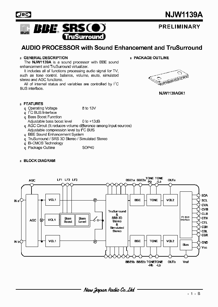 NJW1139A_182198.PDF Datasheet
