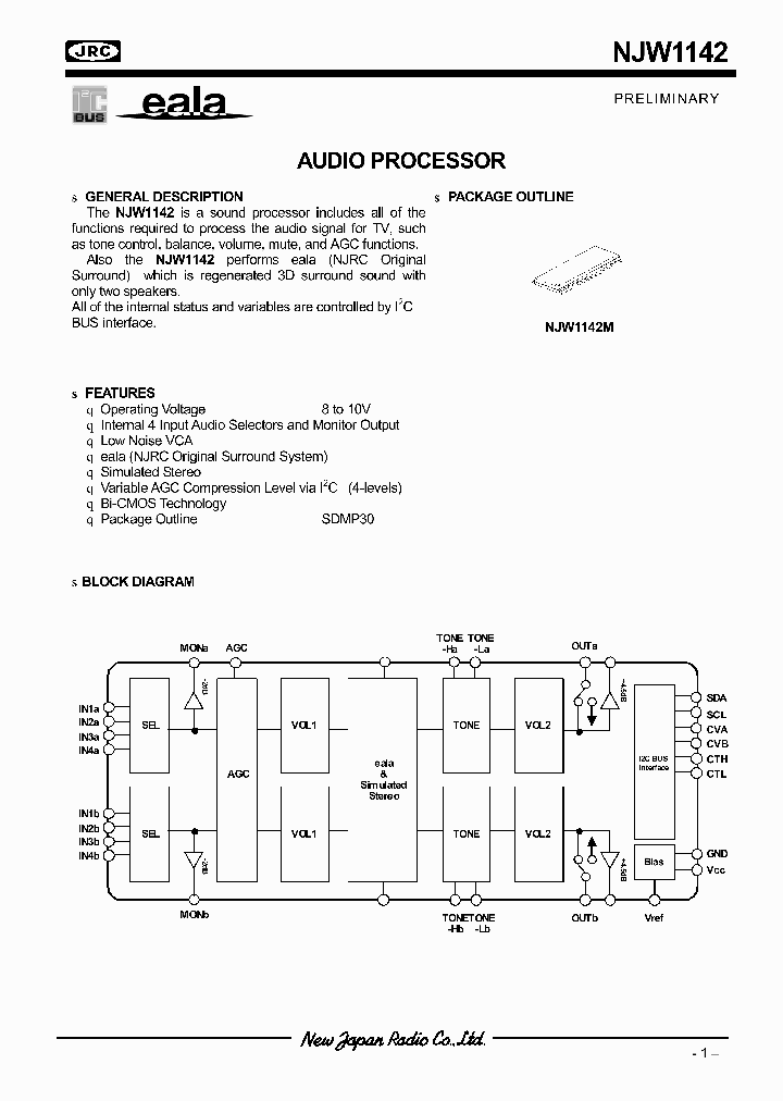 NJW1142_315933.PDF Datasheet
