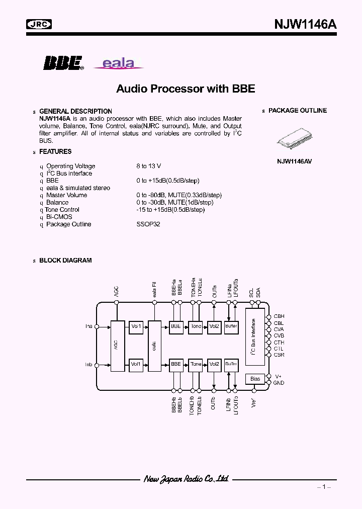 NJW1146A_321927.PDF Datasheet