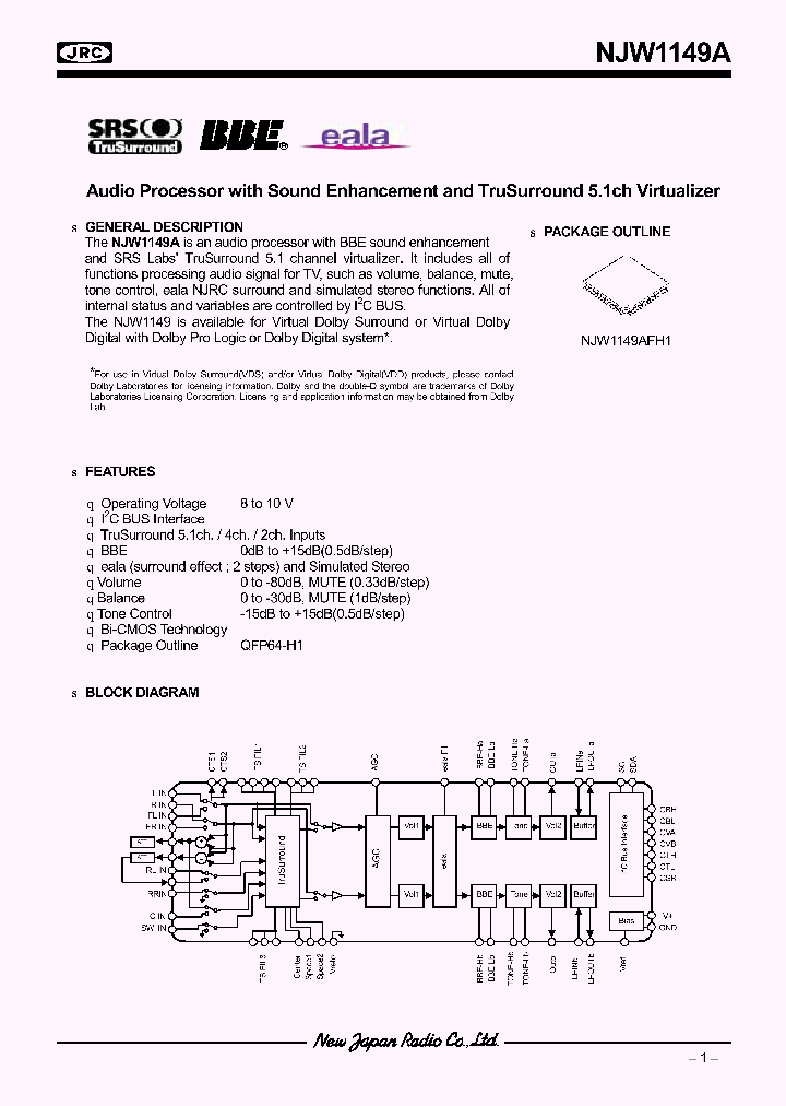 NJW1149A_321926.PDF Datasheet