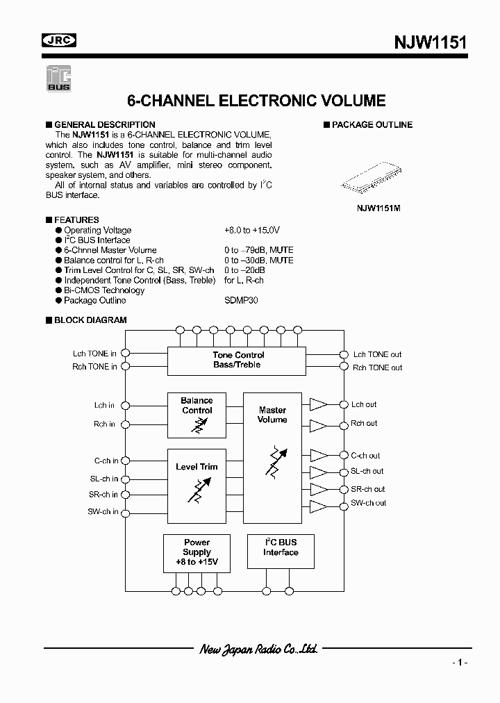 NJW1151_321930.PDF Datasheet
