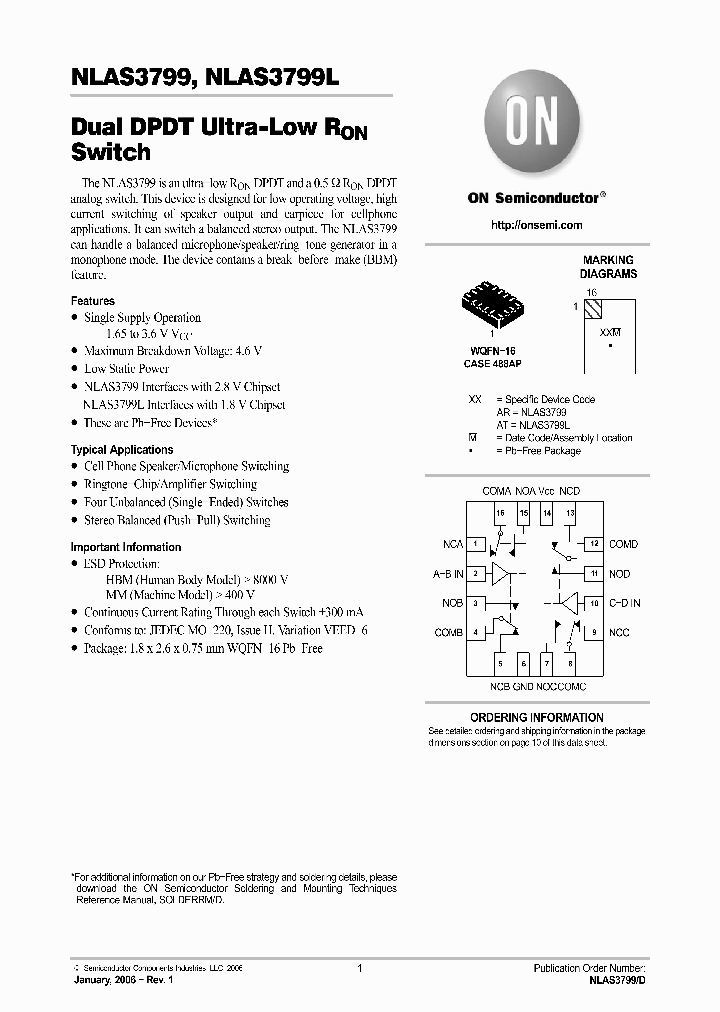 NLAS3799_381340.PDF Datasheet