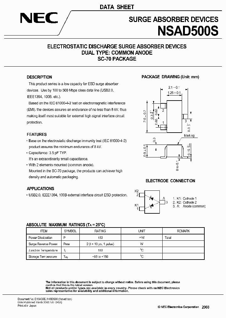 NSAD500S_360757.PDF Datasheet