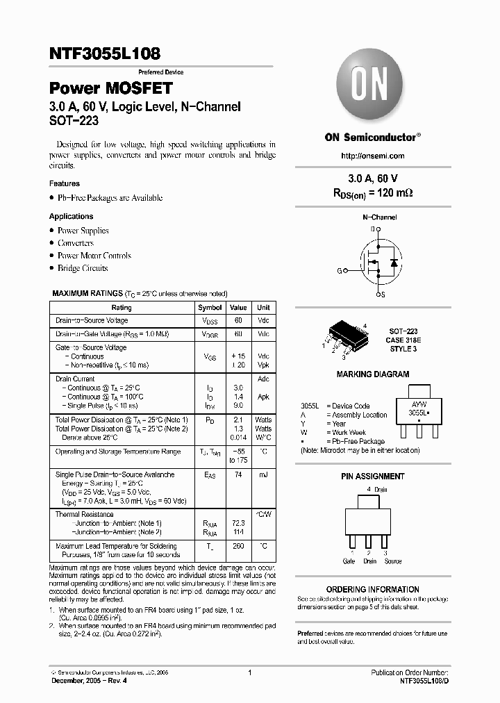 NTF3055L108_339173.PDF Datasheet