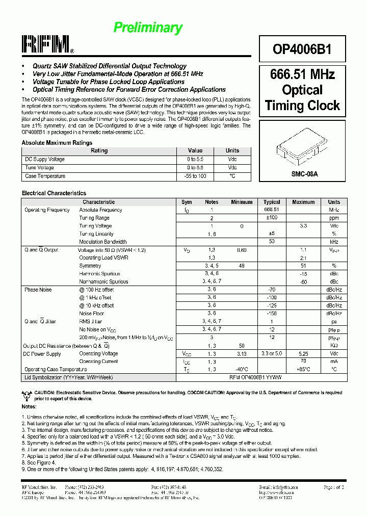 OP4006B1_332472.PDF Datasheet