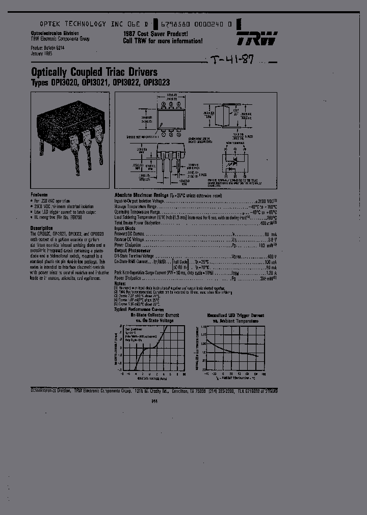 OPI3021_312971.PDF Datasheet
