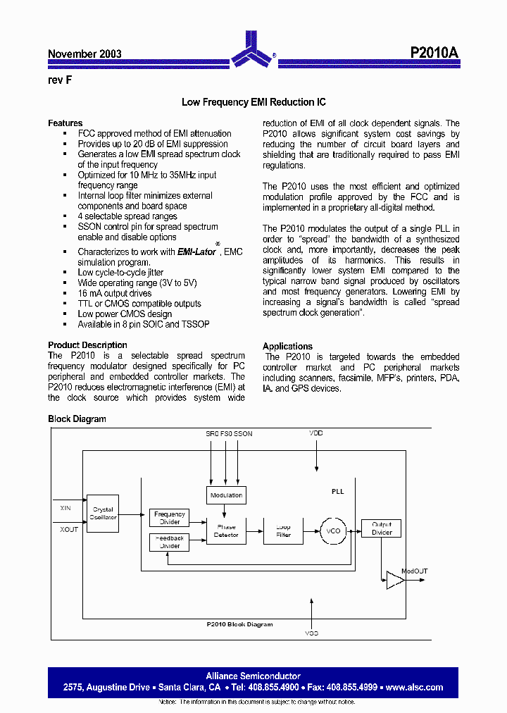 P2010A_364397.PDF Datasheet